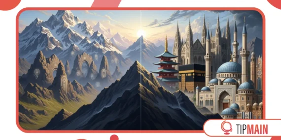Sacred Mountains vs. Sacred Buildings: Competing Spiritual Geographies