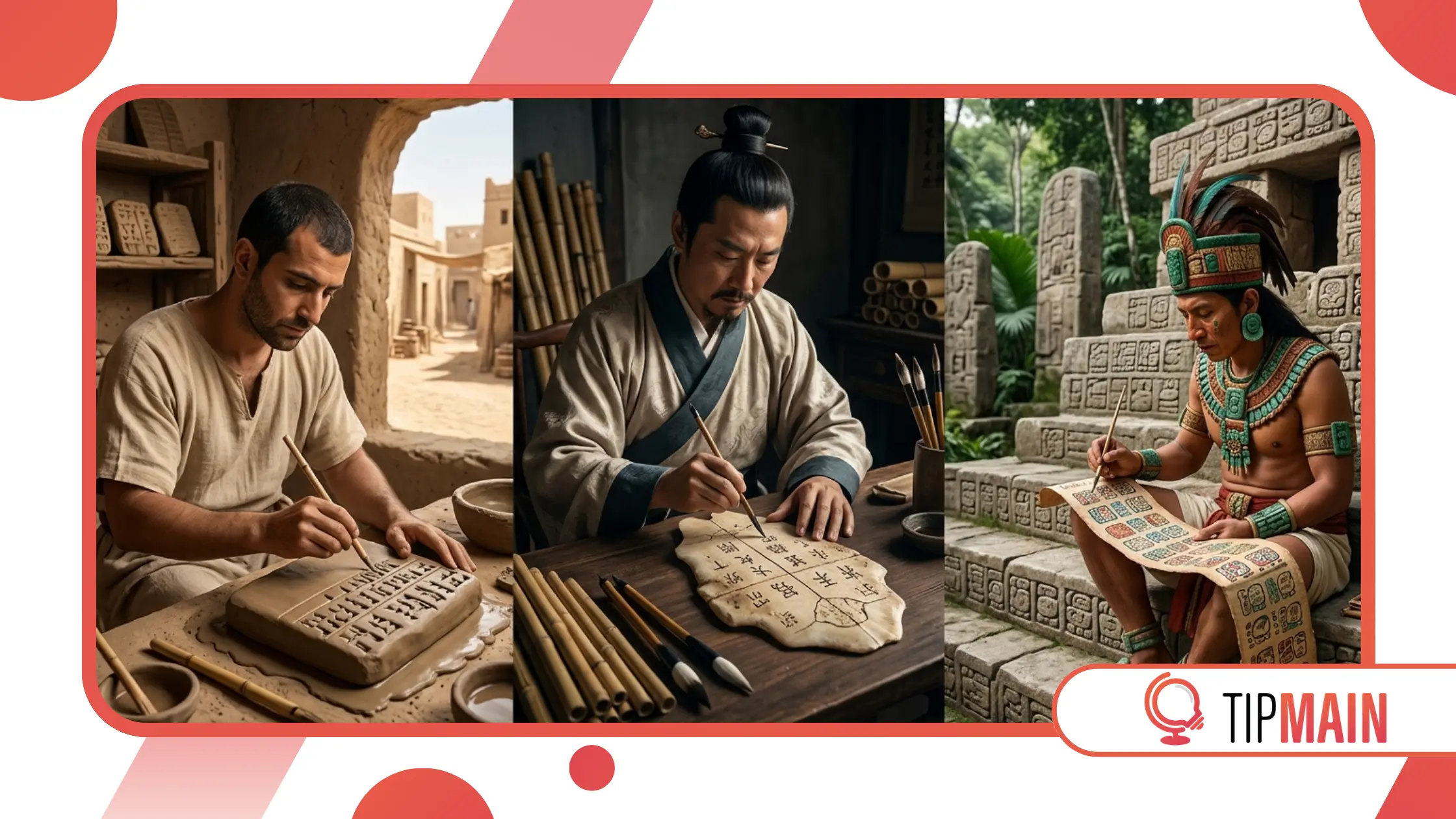 Why Humans Invented Writing in Different Parts of the World Independently
