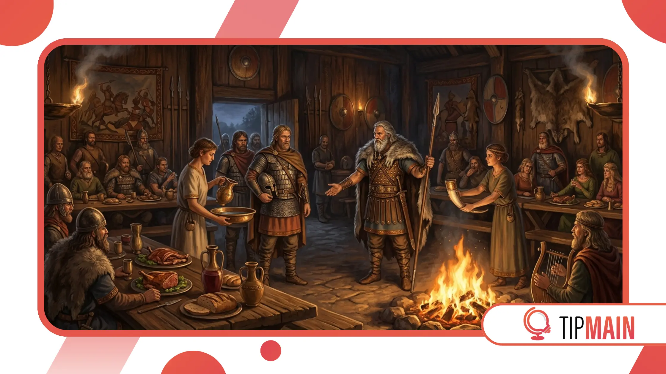 Mythic Hospitality Codes in Ancient Warrior Cultures