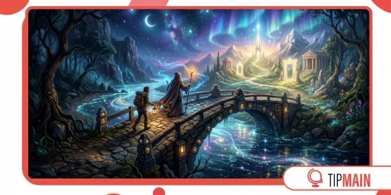 Mythic River Crossings and Spiritual Transformation Paths