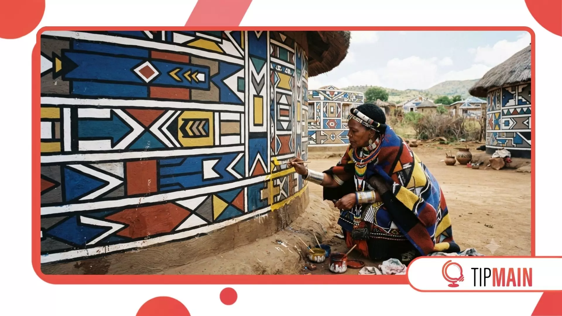 Ndebele House Painting as a Language of Cultural Memory