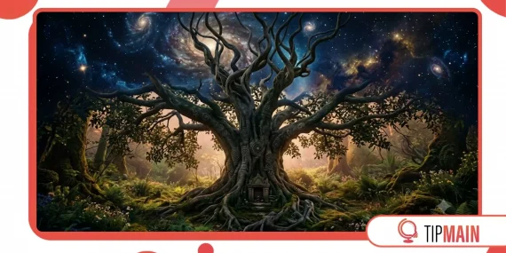 The Hidden Symbolism of Cosmic Trees in World Mythologies