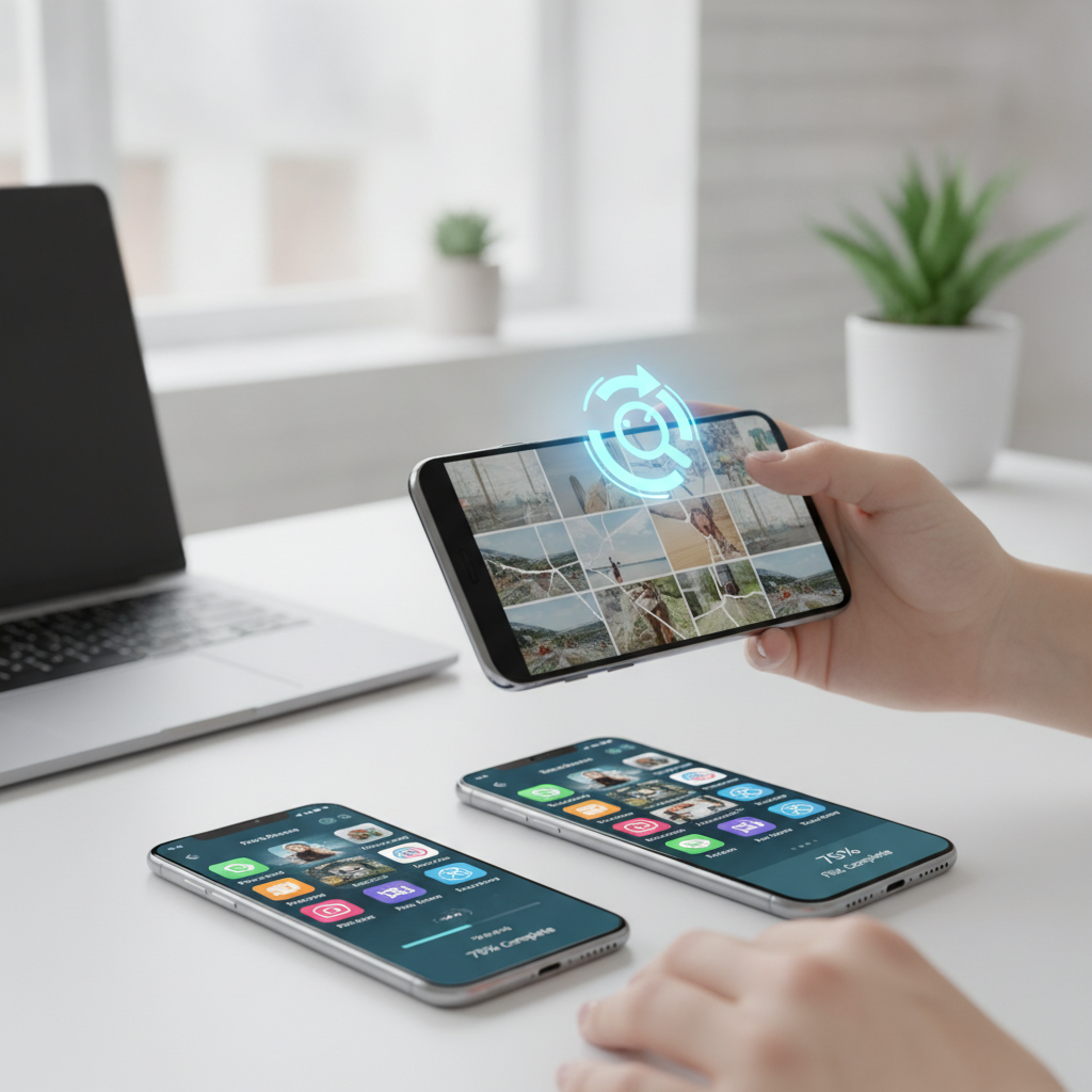 Recover photos using apps directly on your phone.